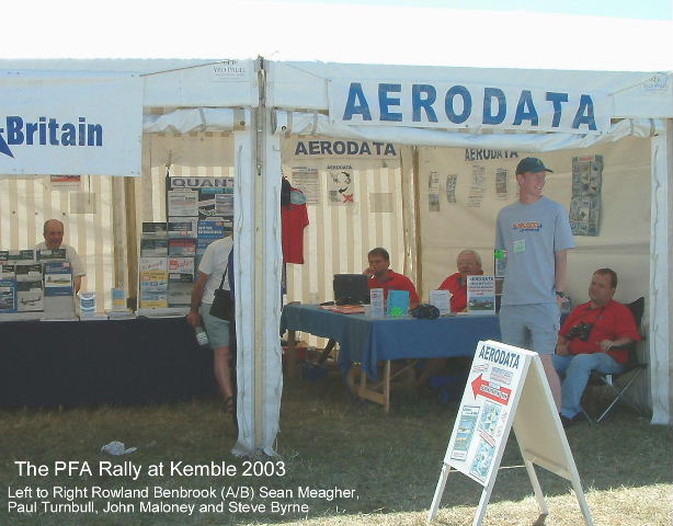 The stand at the PFA (2003)